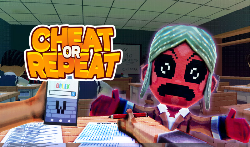 Cheat or Repeat: High-Pressure Exam Cheating Simulator Game
