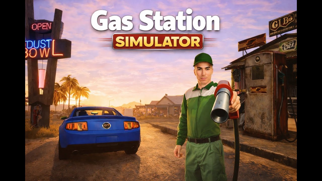 Gas Station Simulator: Build Your Own Desert Rest Stops