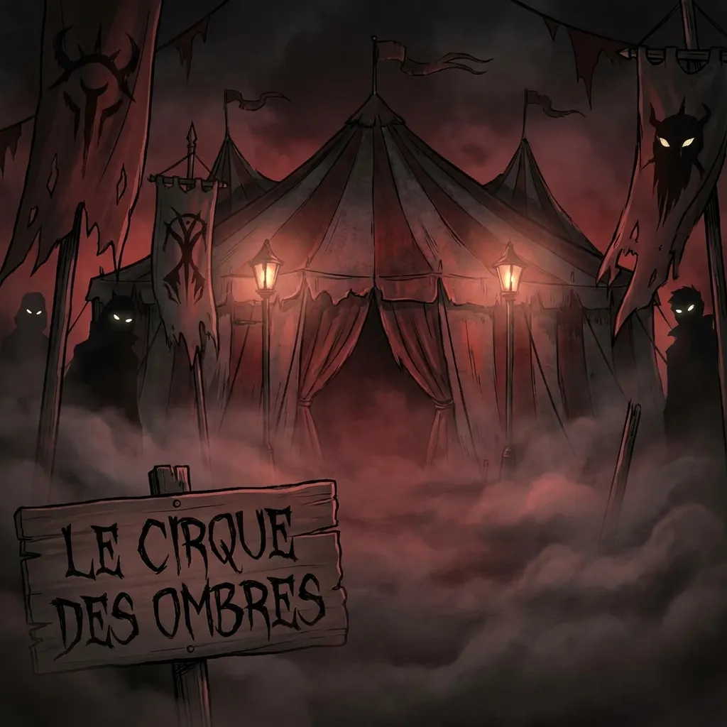 The atmospheric circus tent of The Freak Circus - the-freakcircus.com