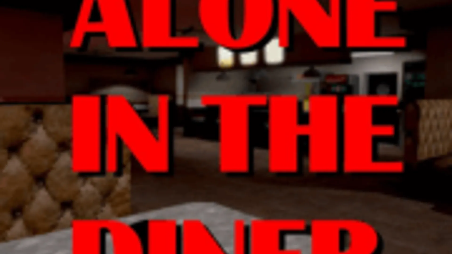 Alone in the Diner - Atmospheric Visual Novel Background | the-freakcircus.com