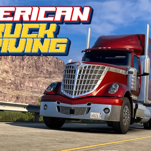 American Truck Driving - Play on the-freakcircus.com