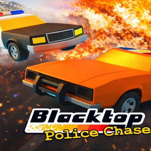 Blacktop Police Chase - Play on the-freakcircus.com