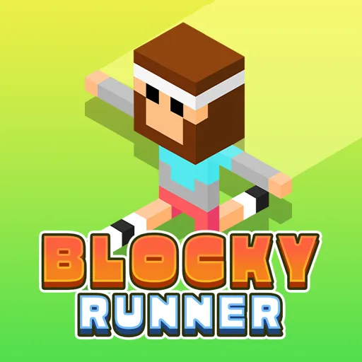 Blocky Runner - Play on the-freakcircus.com