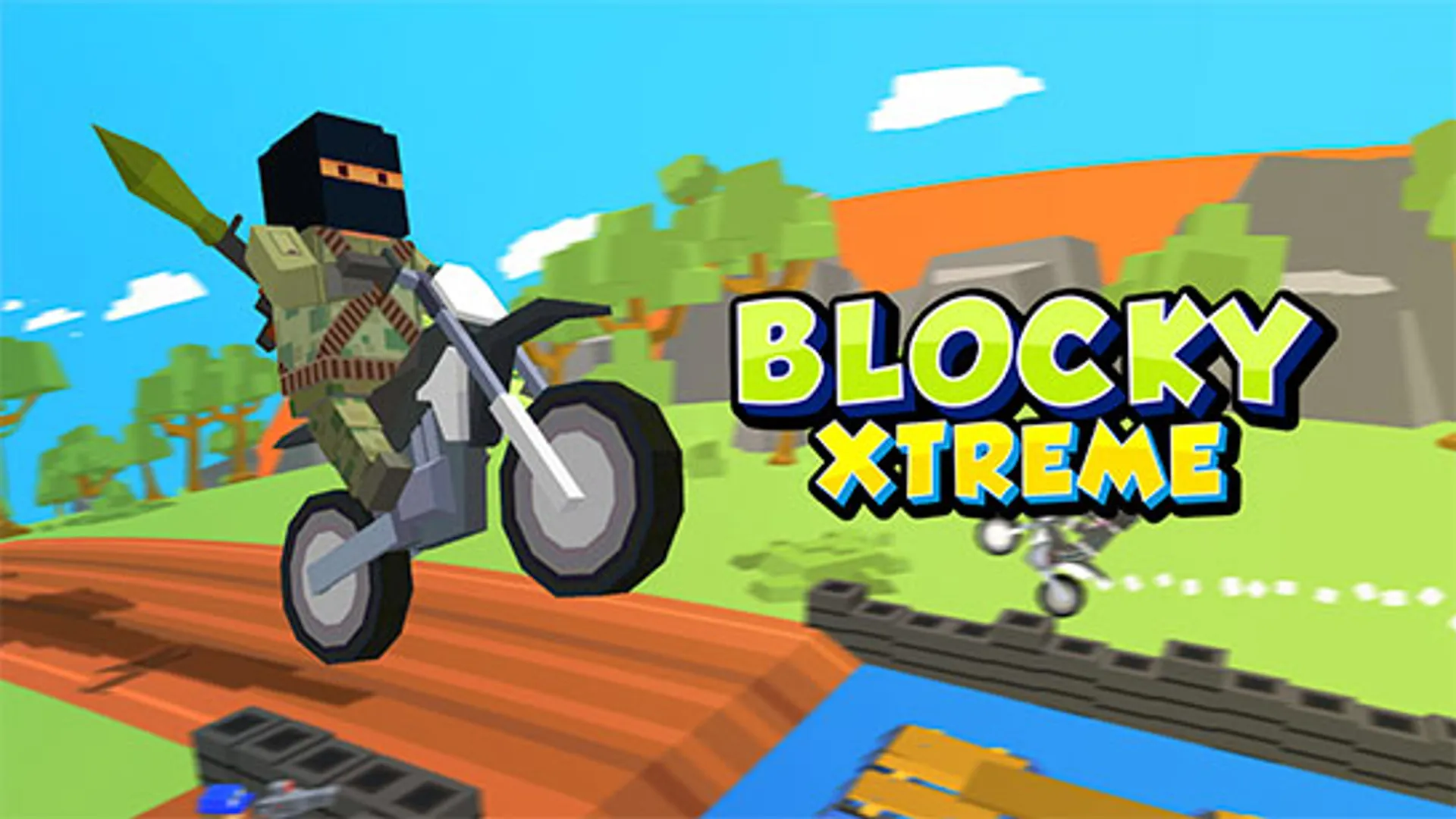 Blocky Xtreme Background Art - the-freakcircus.com Blocky Xtreme - Atmospheric Visual Novel Background | the-freakcircus.com