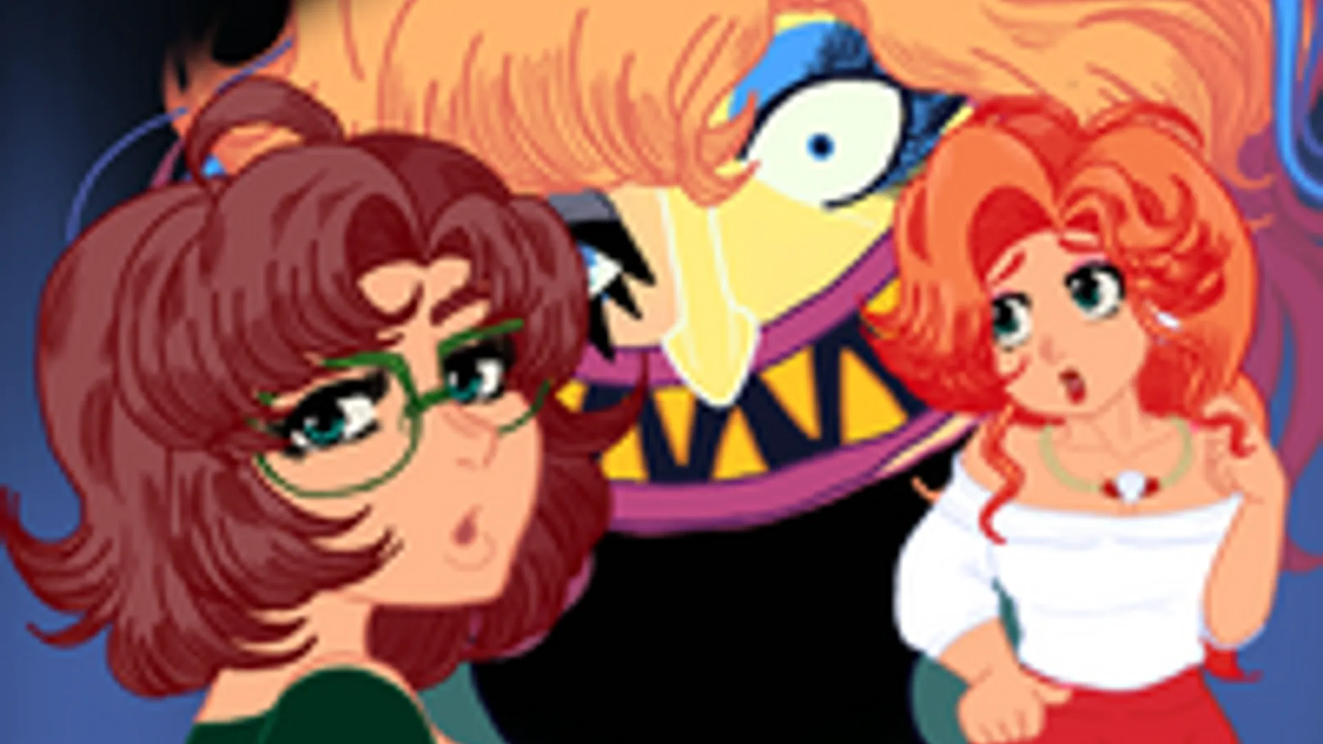 Cannibal Mermaids Trench - Atmospheric Visual Novel Background | the-freakcircus.com