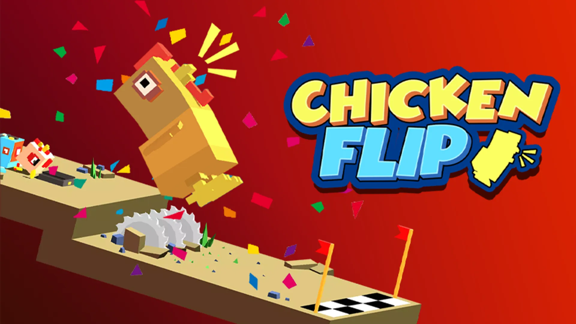 Chicken Flip - Atmospheric Visual Novel Background | the-freakcircus.com
