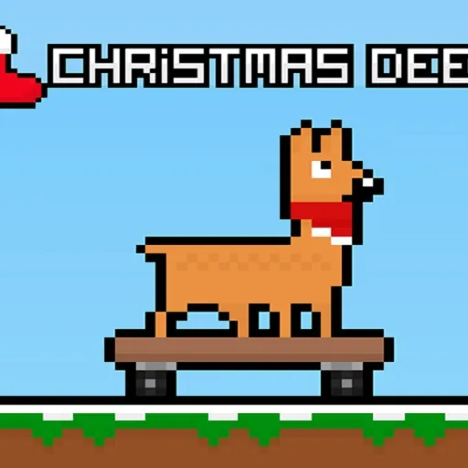 Christmas Deer - Play on the-freakcircus.com