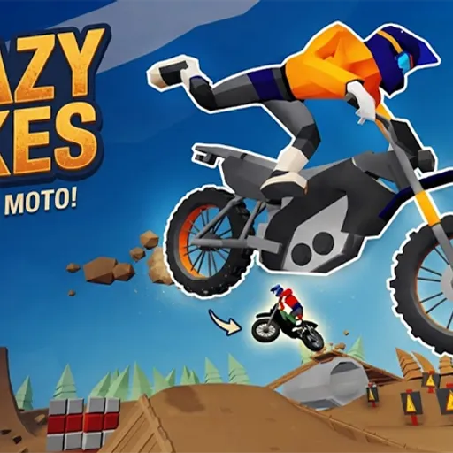 Crazy Bikes - Play on the-freakcircus.com