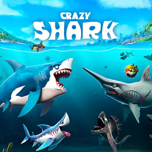 Crazy Shark - Play on the-freakcircus.com