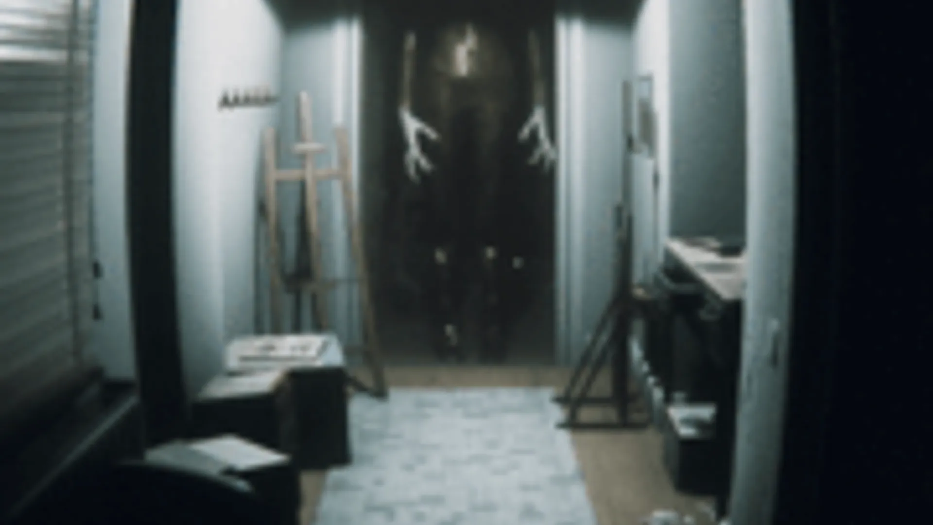 Dead Face Horror Room - Atmospheric Visual Novel Background | the-freakcircus.com