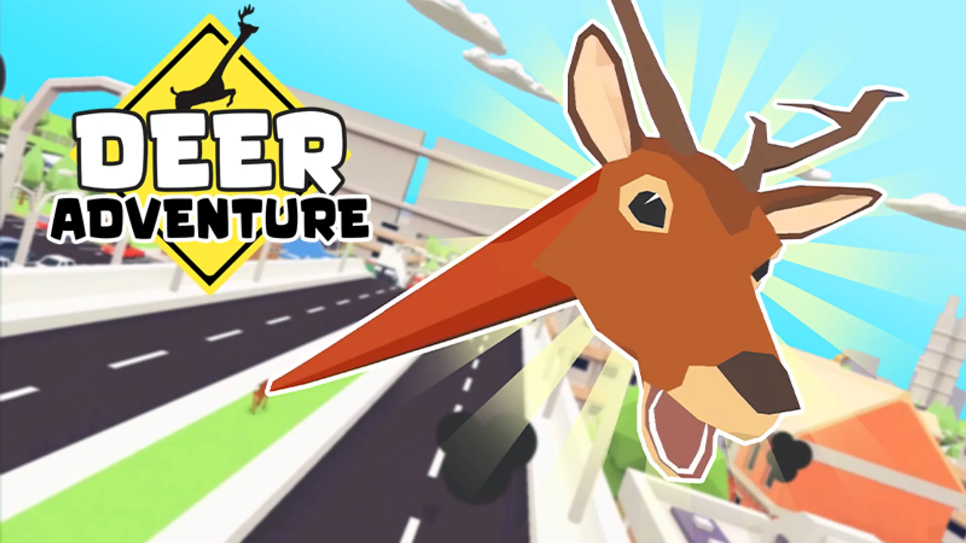 Deer Adventure - Atmospheric Visual Novel Background | the-freakcircus.com