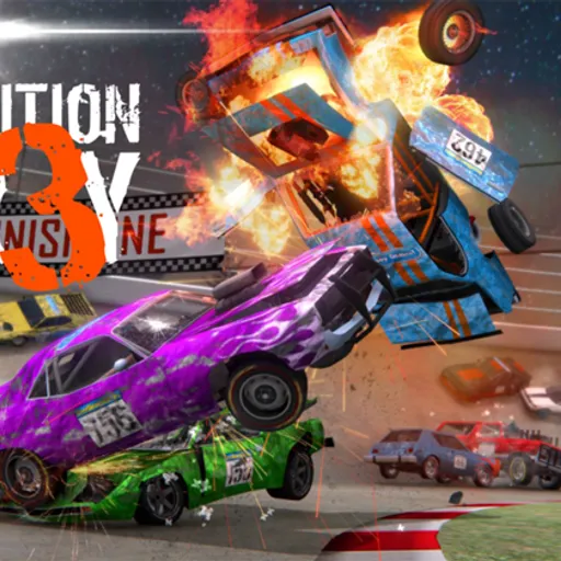 Demolition Derby 3 - Play on the-freakcircus.com