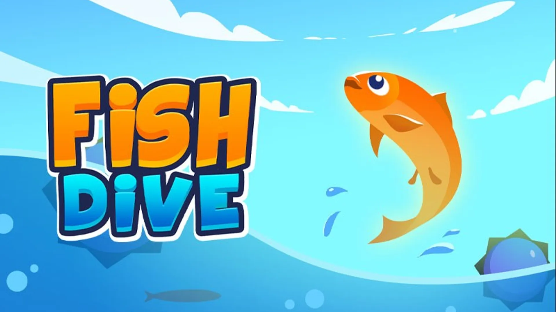 Fish Dive Background Art - the-freakcircus.com Fish Dive - Atmospheric Visual Novel Background | the-freakcircus.com