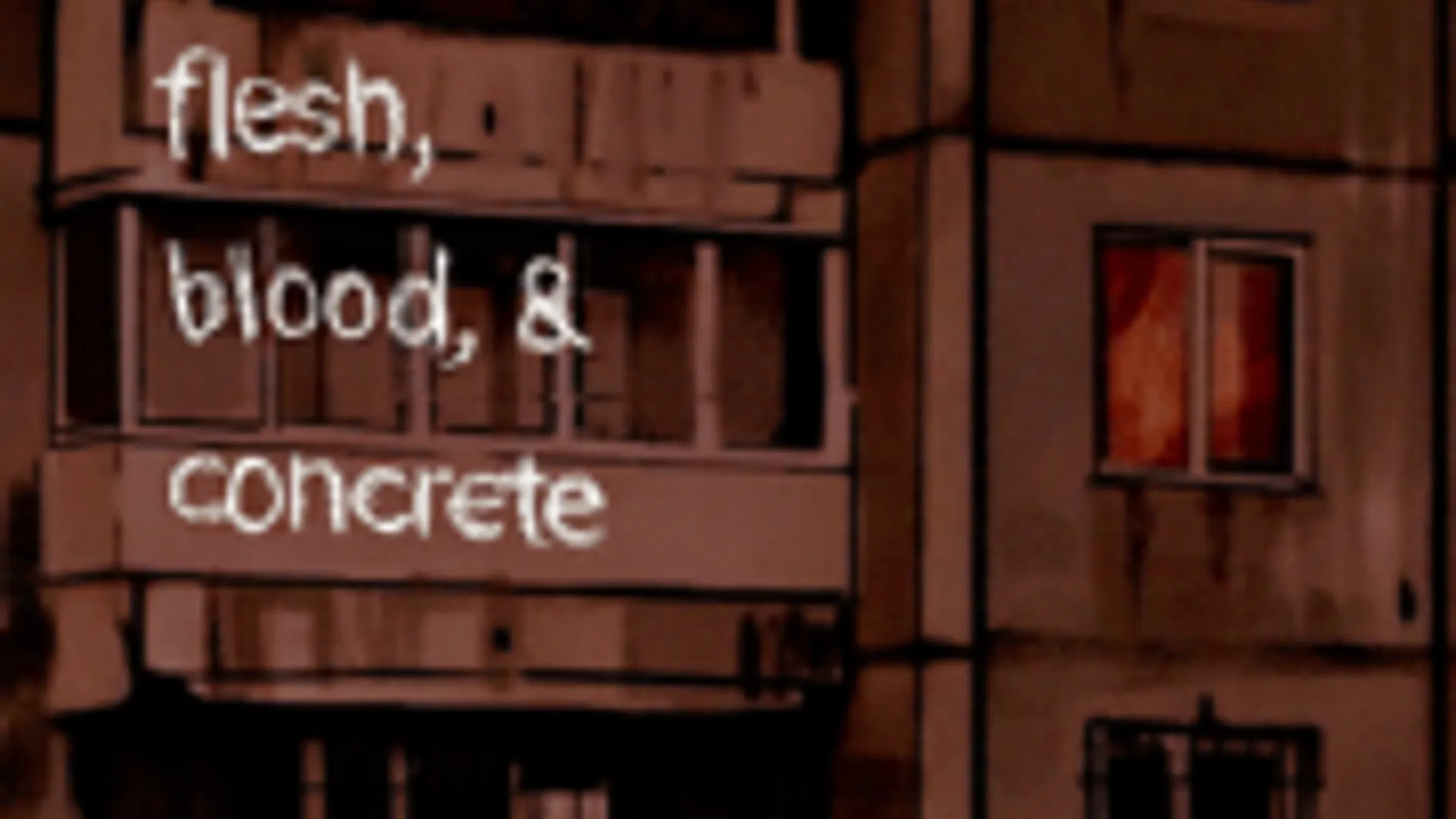 Flesh, Blood, & Concrete - Atmospheric Visual Novel Background | the-freakcircus.com