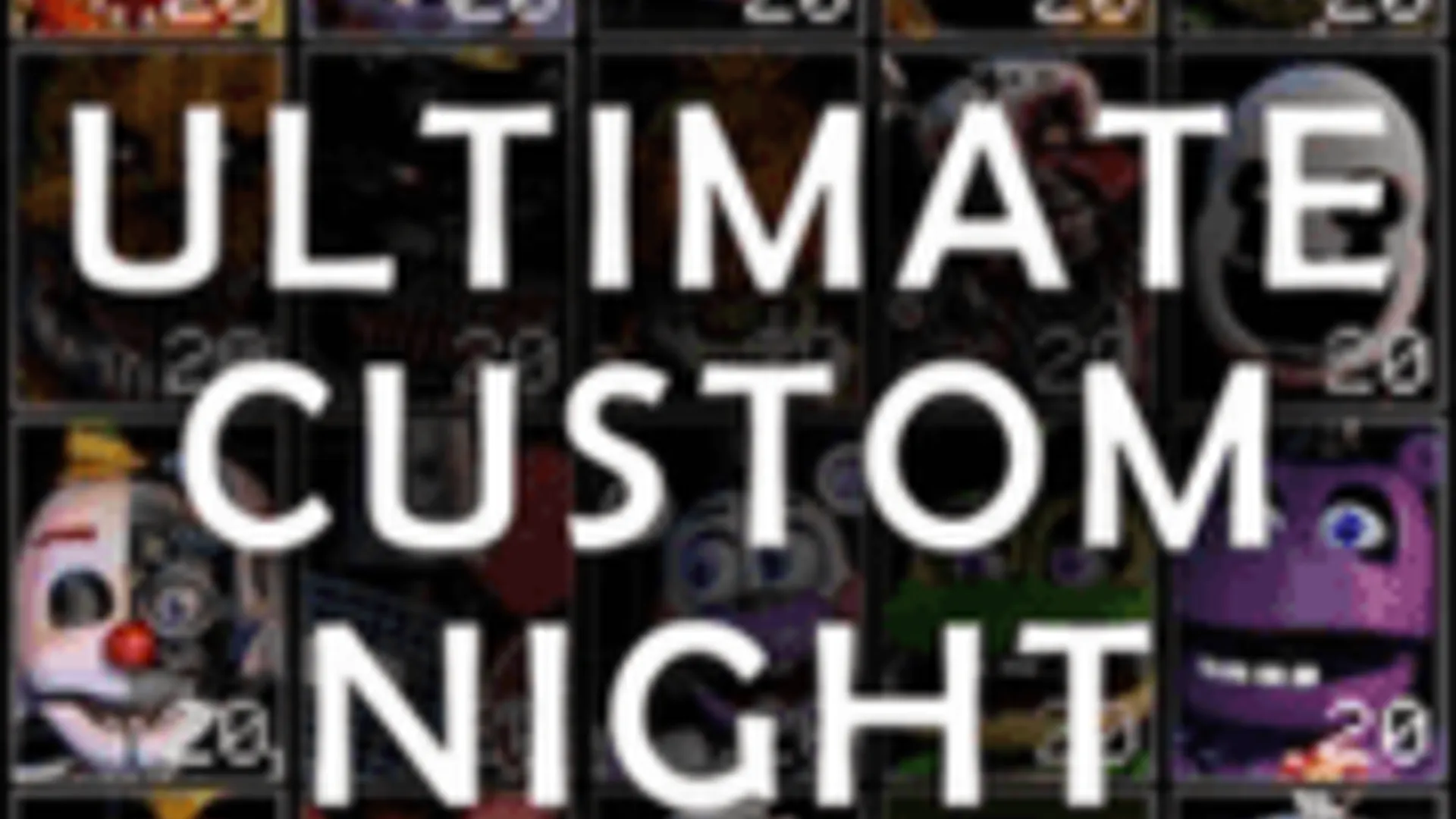 Five Nights at Freddy's: Ultimate Custom Night - Atmospheric Visual Novel Background | the-freakcircus.com