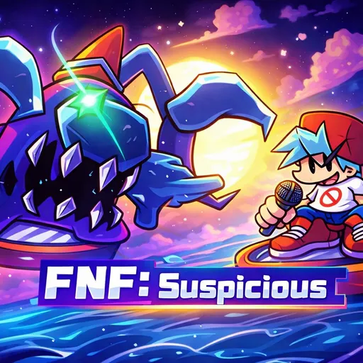 FNF: Suspicious - Play on the-freakcircus.com