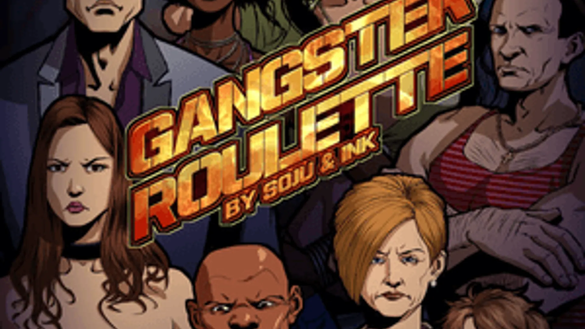 Gangster Roulette - Atmospheric Visual Novel Background | the-freakcircus.com
