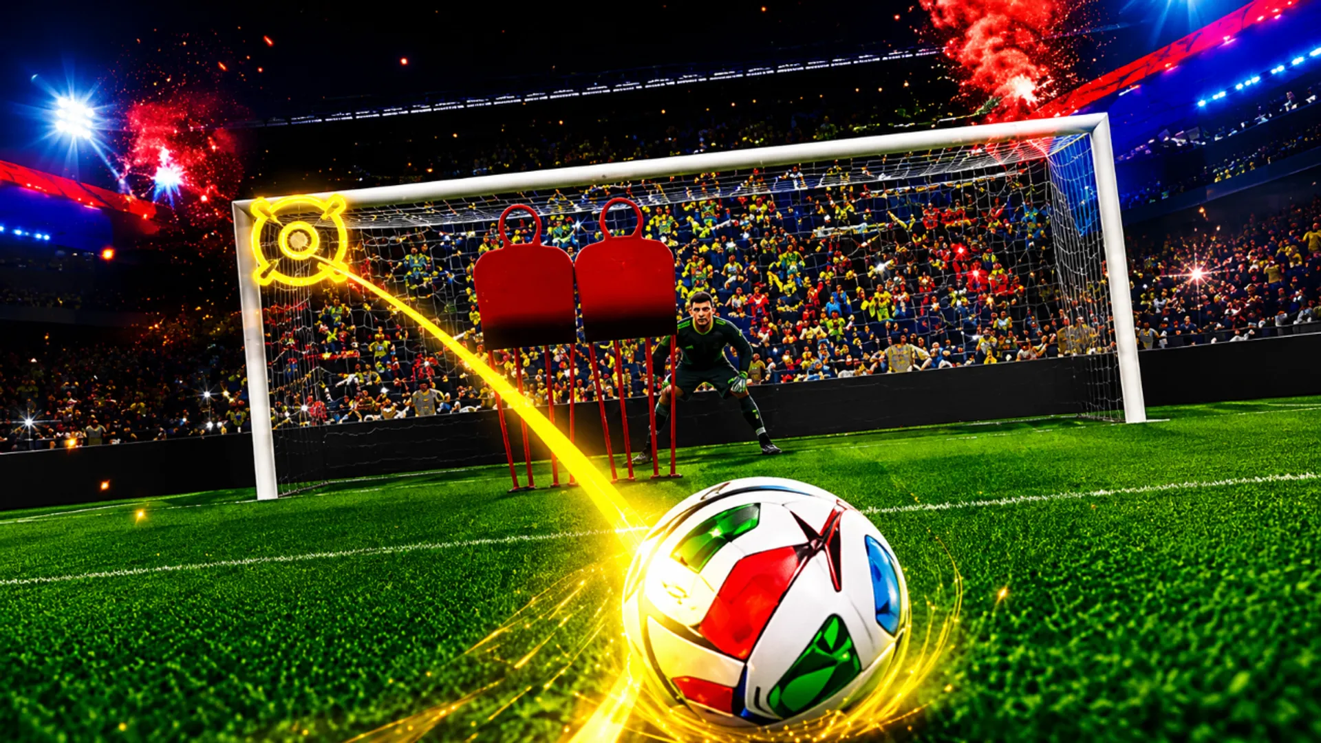 Click to Play Goal Flick - the-freakcircus.com Goal Flick - Play Free Online on the-freakcircus.com