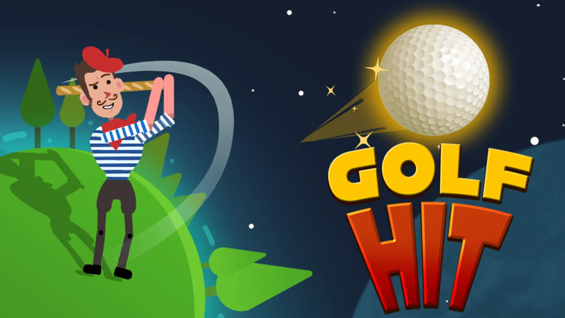 Golf Hit - Atmospheric Visual Novel Background | the-freakcircus.com