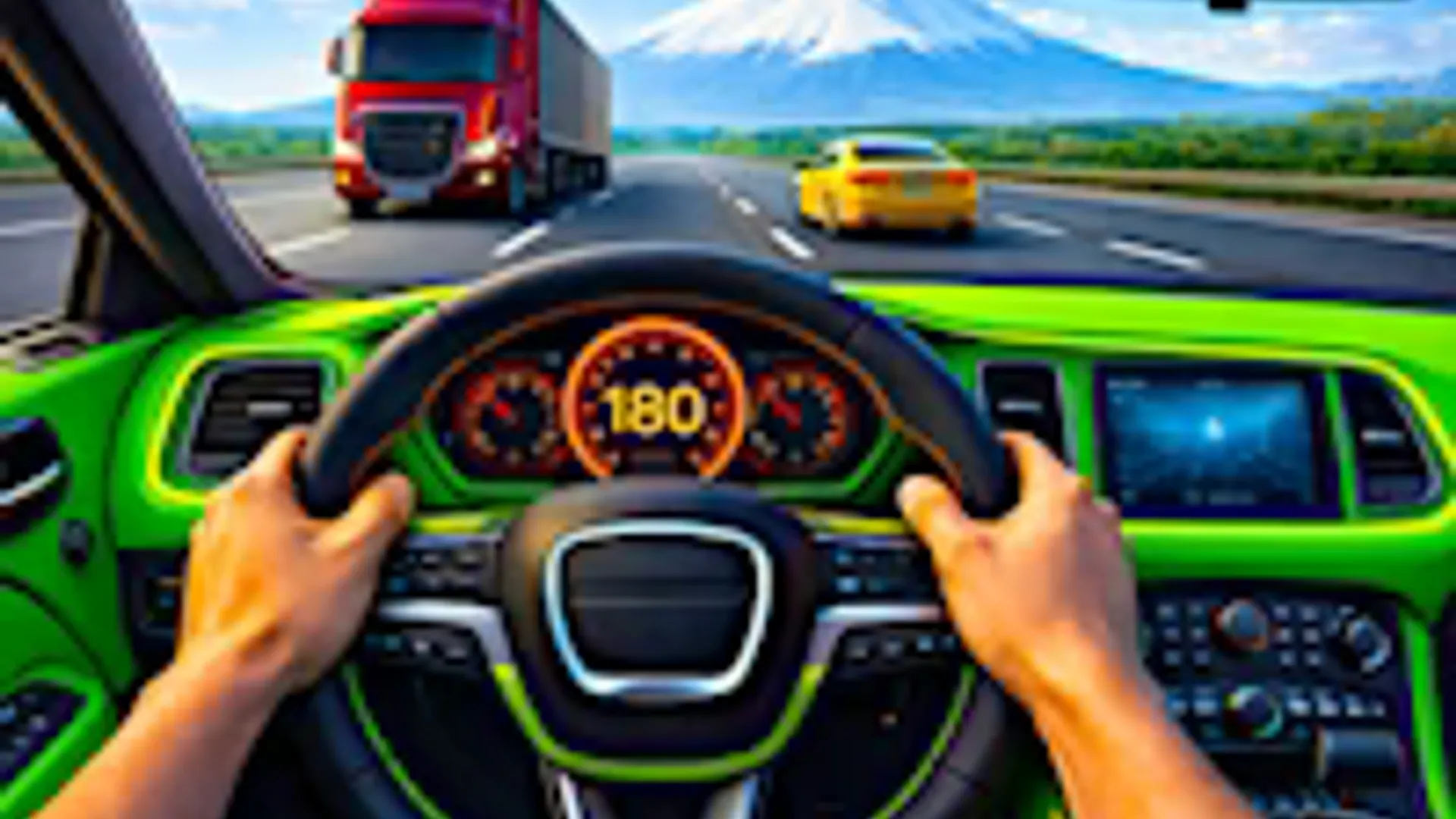 Traffic Racer - Atmospheric Visual Novel Background | the-freakcircus.com