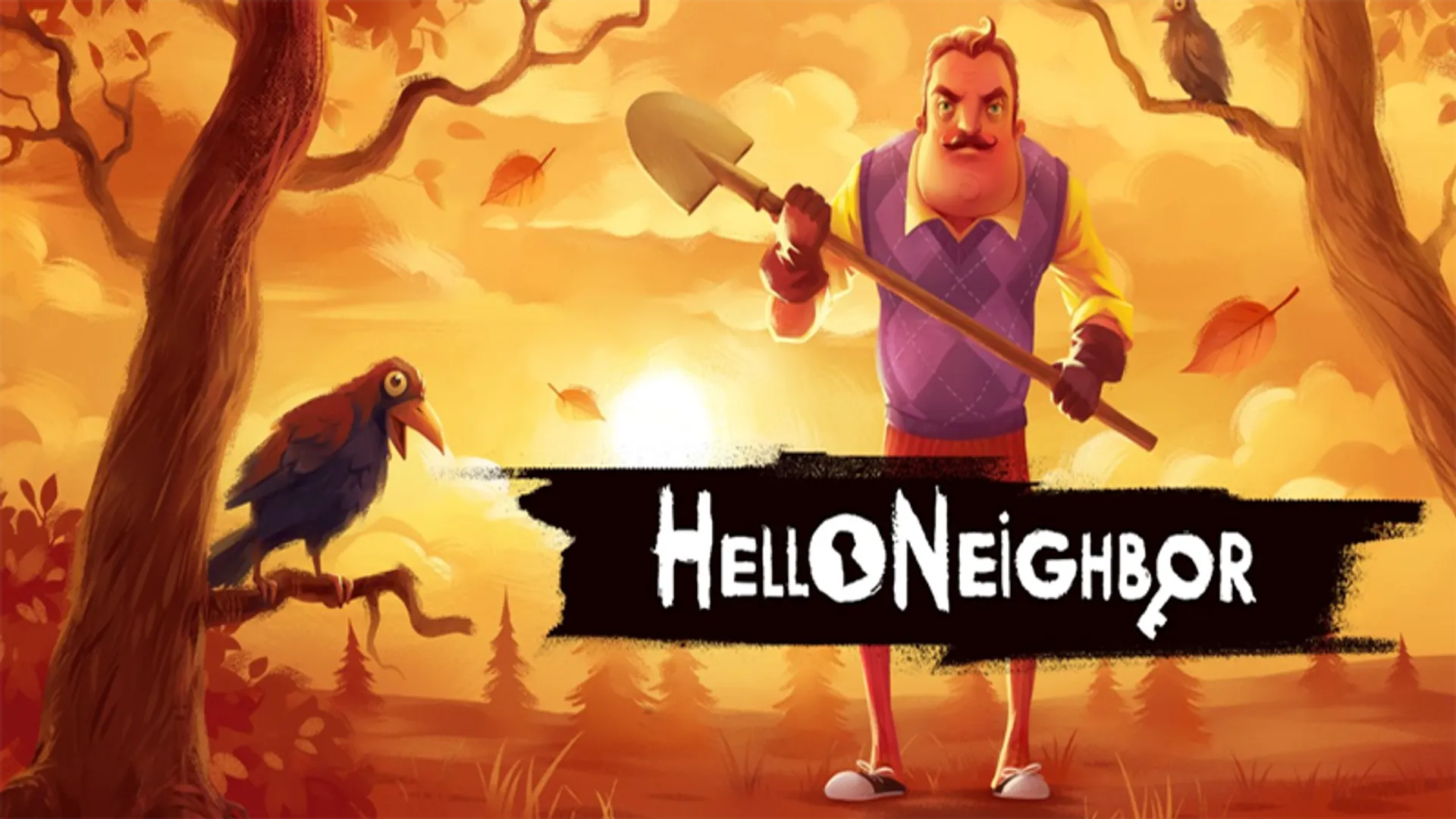 Hello Neighbor - Atmospheric Visual Novel Background | the-freakcircus.com