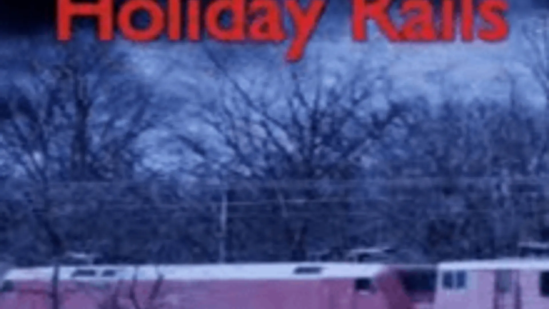 Horror on Holiday Rails - Atmospheric Visual Novel Background | the-freakcircus.com