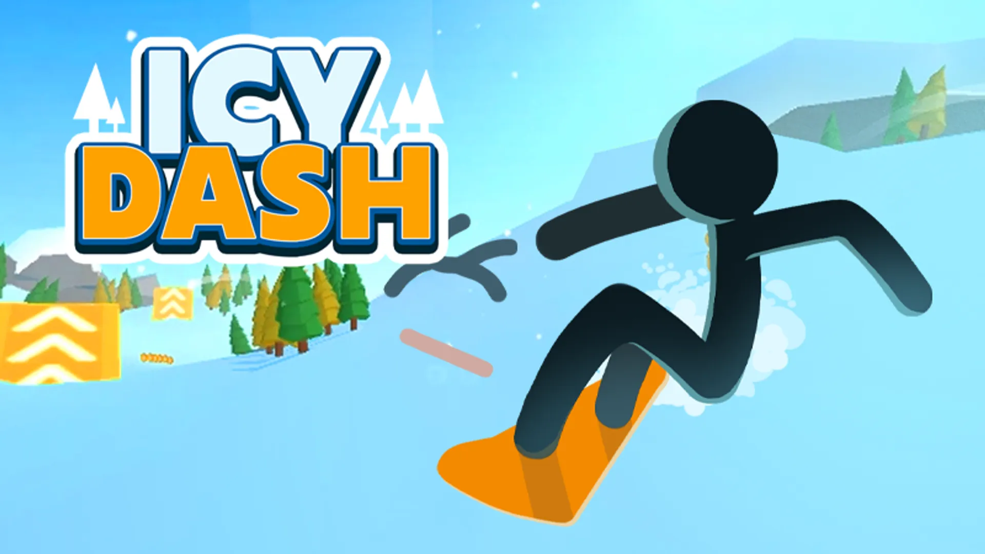 Icy Dash - Atmospheric Visual Novel Background | the-freakcircus.com