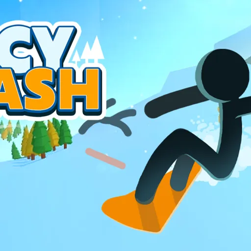 Icy Dash Online: High-Speed Stickman Snowboard Racing Pro - Play on the-freakcircus.com