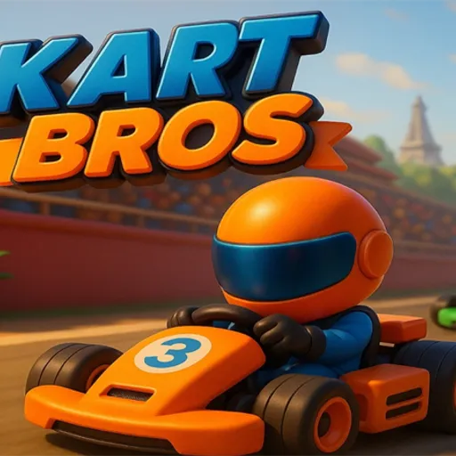 Kart Bros: High-Speed Multiplayer Arcade Racing Battles 3D - Play on the-freakcircus.com