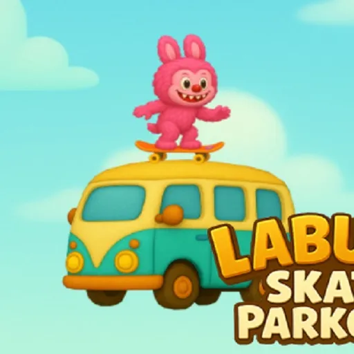 Labubu Skate Parkour - Play on the-freakcircus.com