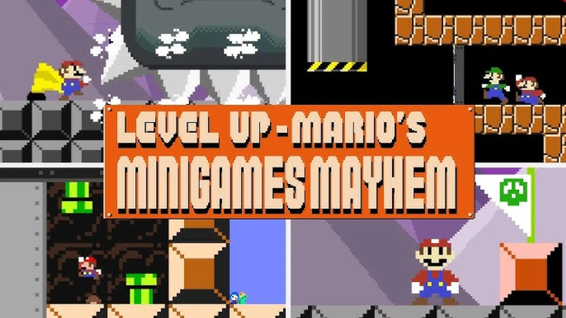 Click to Play Level Up: Mario's MiniGame Mayhem - the-freakcircus.com Level Up: Mario's MiniGame Mayhem - Play Free Online on the-freakcircus.com