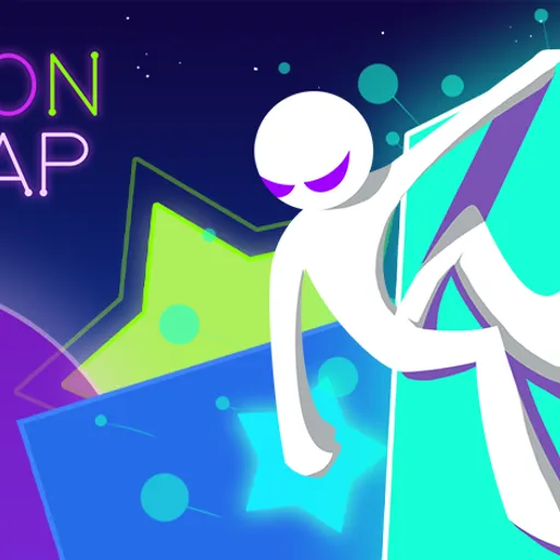 Neon Leap - Play on the-freakcircus.com