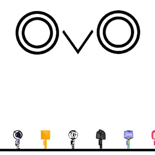 OvO: Sleek and Challenging Minimalist 2D Stickman Platformer - Play on the-freakcircus.com