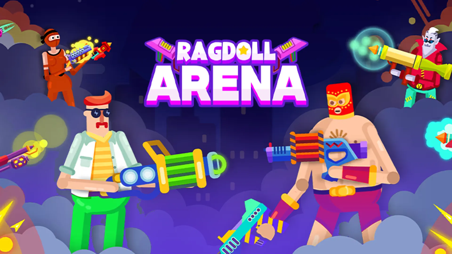 Ragdoll Arena - Atmospheric Visual Novel Background | the-freakcircus.com