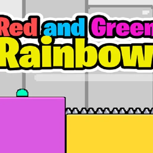 Red and Green Rainbow - Play on the-freakcircus.com