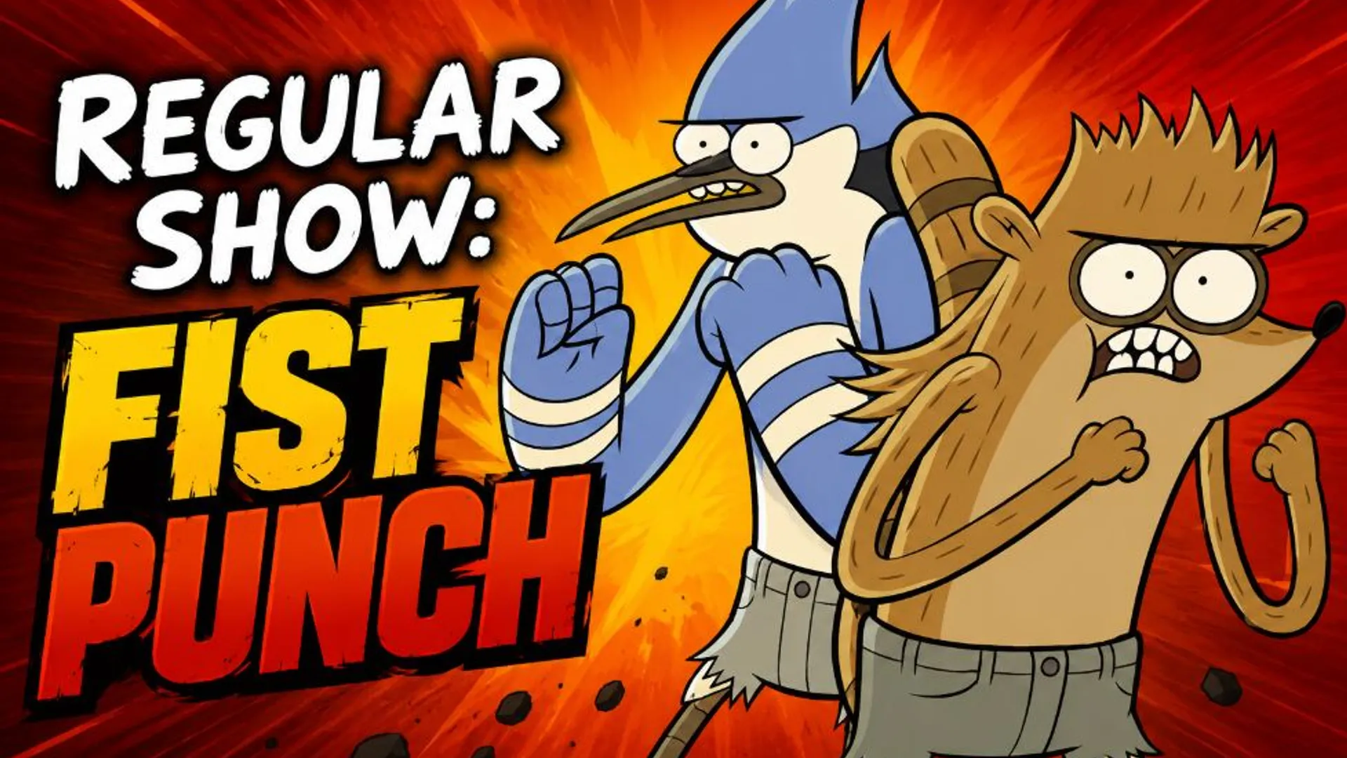 Regular Show: Fist Punch Background Art - the-freakcircus.com Regular Show: Fist Punch - Atmospheric Visual Novel Background | the-freakcircus.com