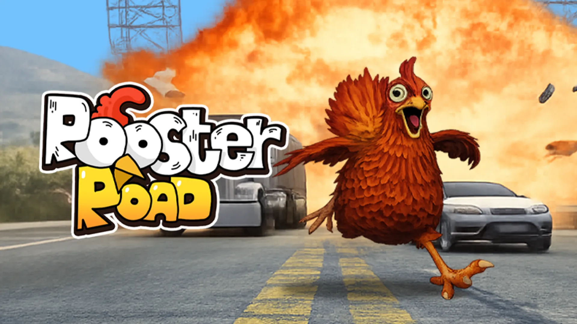 Rooster Road - Atmospheric Visual Novel Background | the-freakcircus.com