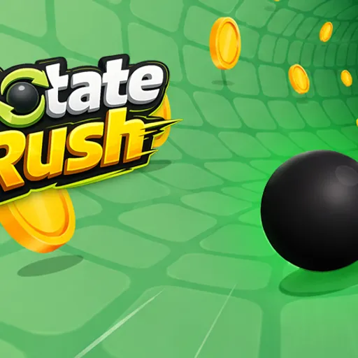 Rotate Rush: Spin the 3D Tunnel to Guide Neon Rolling Ball - Play on the-freakcircus.com