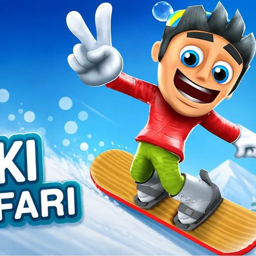 Ski Safari - Play on the-freakcircus.com