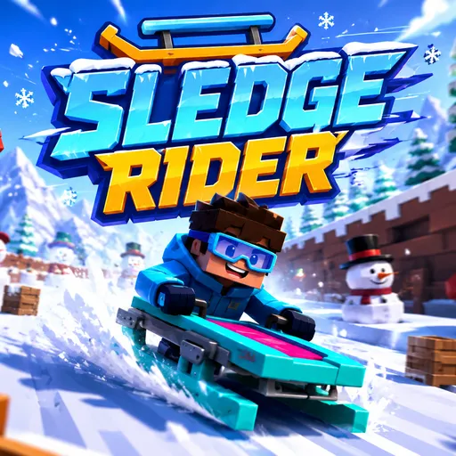 Sledge Rider: Survive The Procedural Alpine Physics Engine - Play on the-freakcircus.com