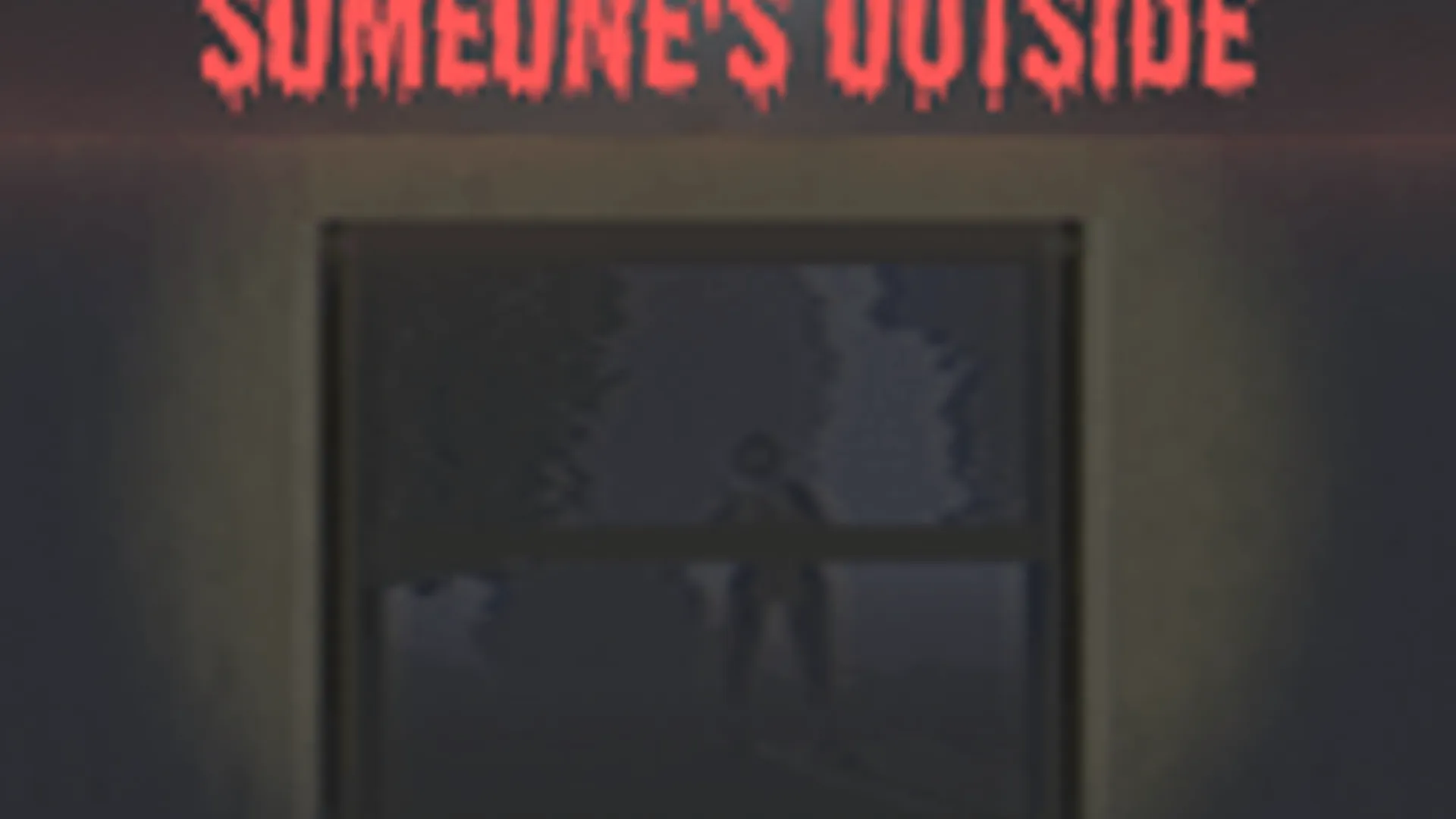 Someone's Outside - Atmospheric Visual Novel Background | the-freakcircus.com