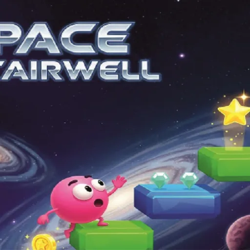 Space Stairwell - Play on the-freakcircus.com