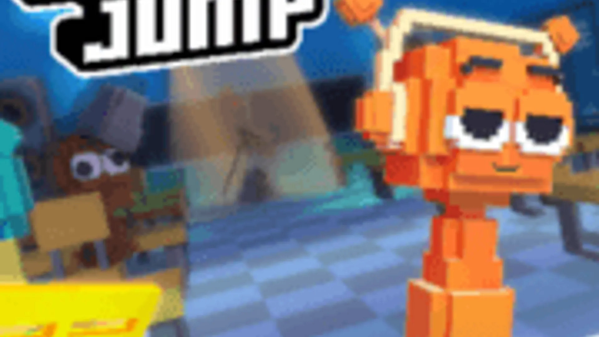 Sprunki Jump - Atmospheric Visual Novel Background | the-freakcircus.com