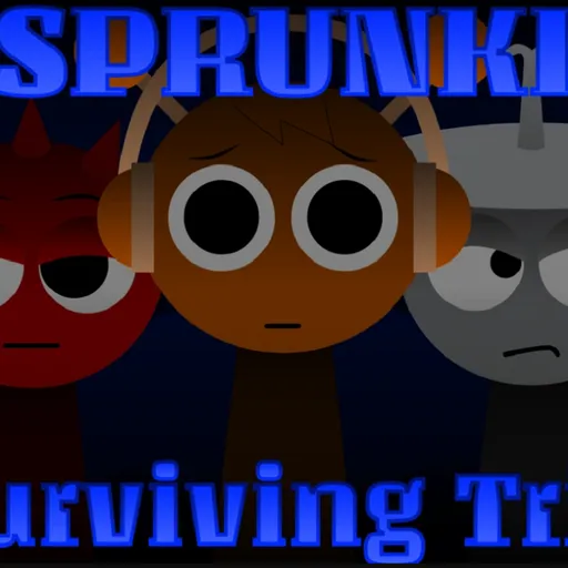 Sprunki Surviving Trio - Play on the-freakcircus.com