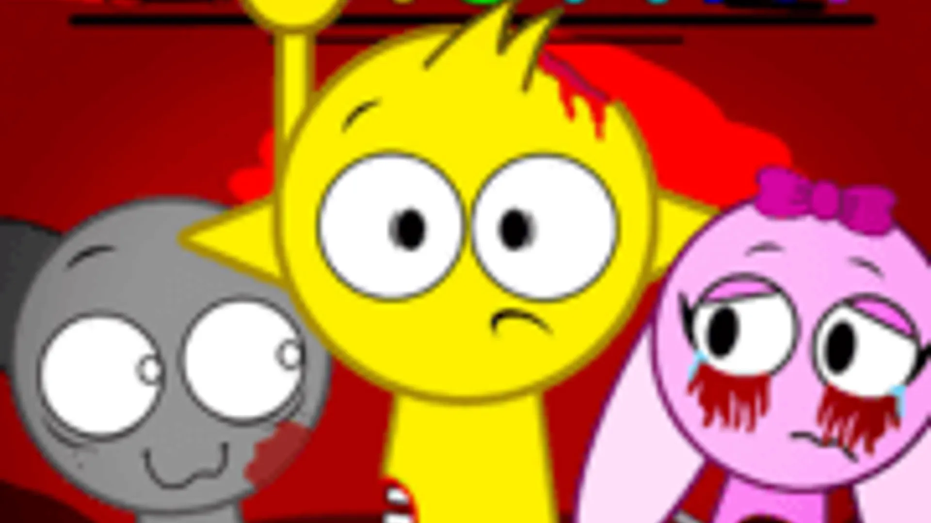 Sprunki Swap Horror - Atmospheric Visual Novel Background | the-freakcircus.com