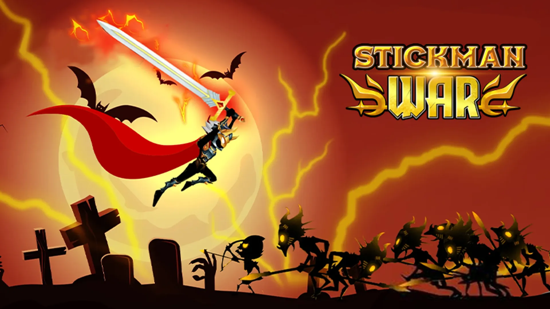 Stickman War - Atmospheric Visual Novel Background | the-freakcircus.com