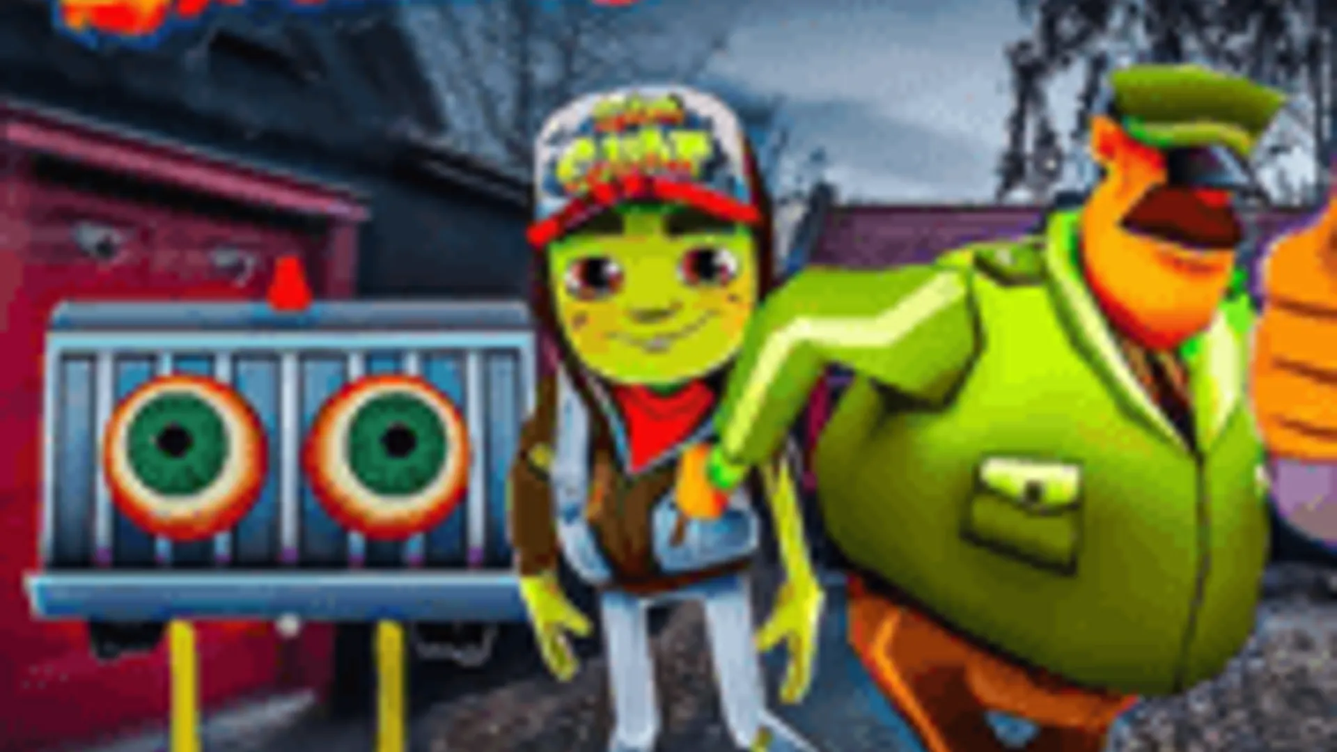 Subway Horror Chapter 2 - Atmospheric Visual Novel Background | the-freakcircus.com