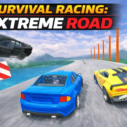 Survival Racing: Extreme Road - Play on the-freakcircus.com
