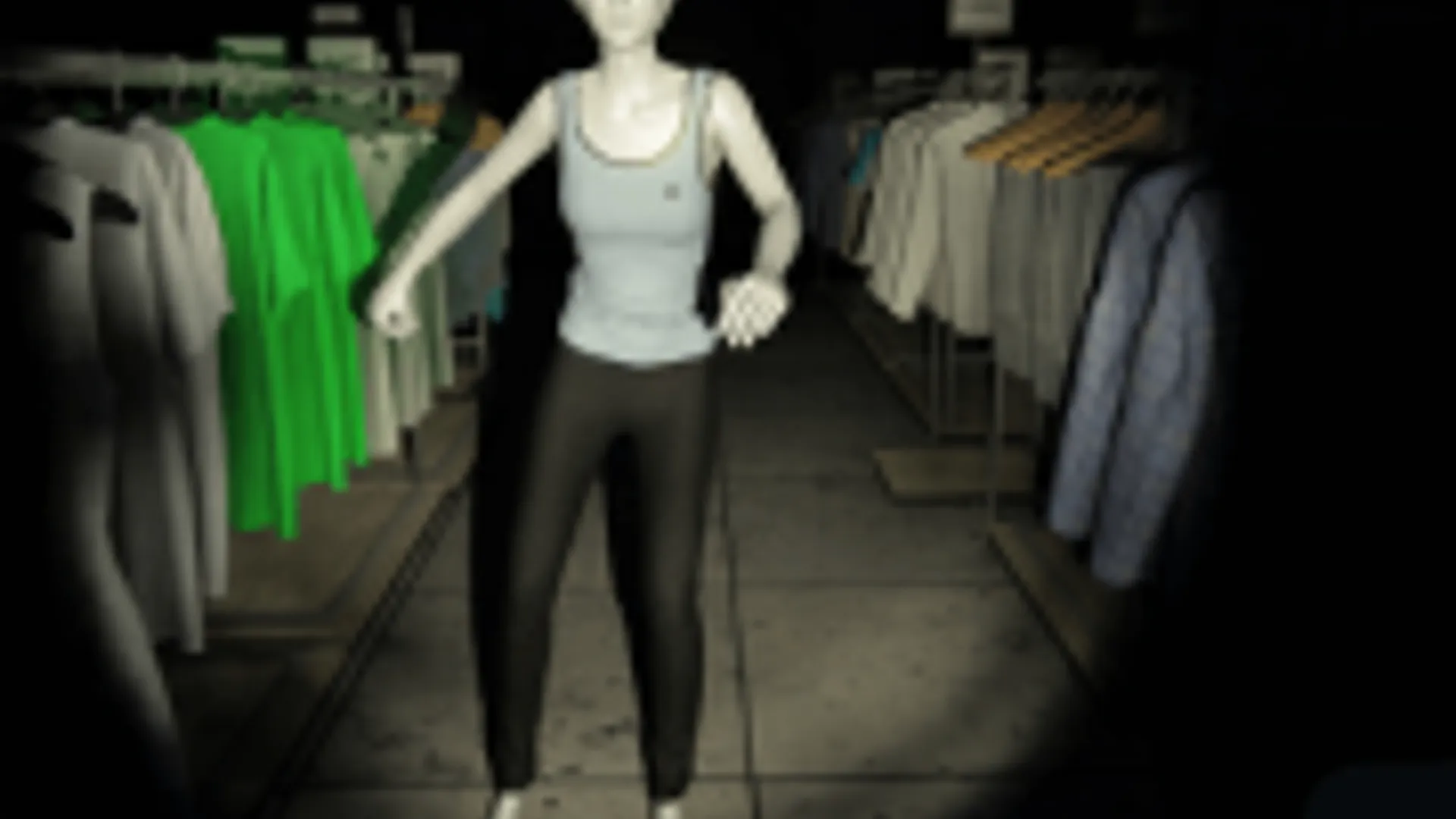 The Mannequin - Atmospheric Visual Novel Background | the-freakcircus.com
