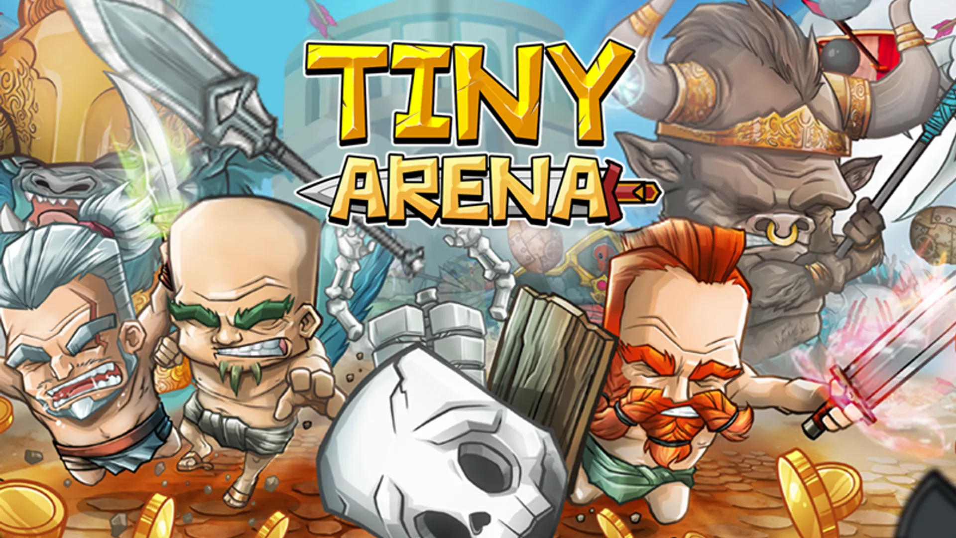 Tiny Arena - Atmospheric Visual Novel Background | the-freakcircus.com